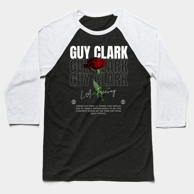 Guy Clark // Flower Baseball T-Shirt by TOY MACHINE 